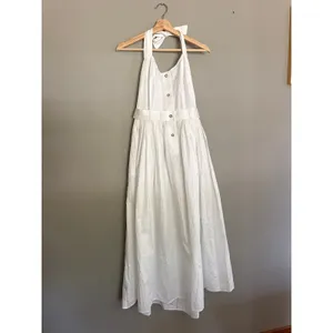 HUNTER BELL Cleo Fitter Maxi Dress in Bright White Size 10 thumbnail 3