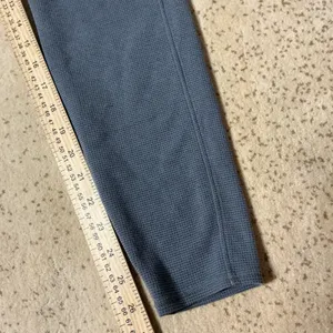 Vuori Womens Gorpcore Grey Waffle Knit High Waisted Leggings Thermal Yoga Sz‎ M thumbnail 3