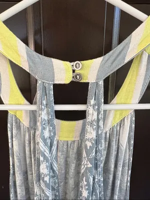 NWT Free People Mimi Halter Style Tunic Top Size Medium Retail $88.00 thumbnail 9