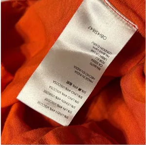 Maeve Anthropologie Red Orange Linen Crop Blouse Size 6 thumbnail 5