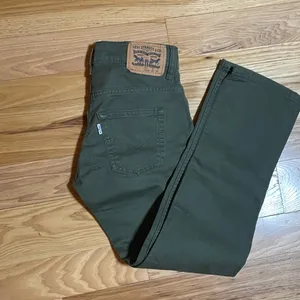 Levi’s 511 Slim Green Skinny Jeans Sz 10 Regular thumbnail 3