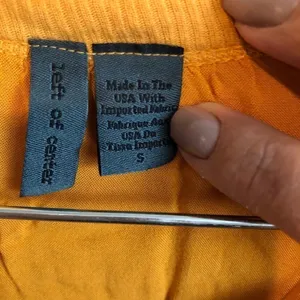 Left of Center Butter‎ Yellow Asymmetrical Long Sleeve Top thumbnail 8