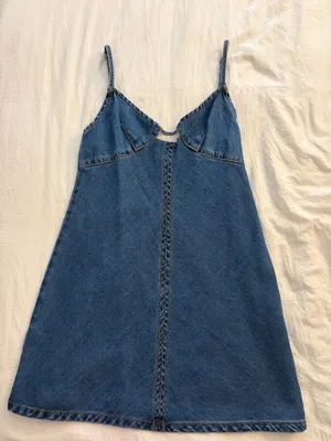 Princess Polly Denim Mini Dress thumbnail 2