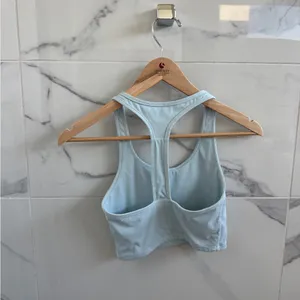 SET Active Sportbody baby blue racerback sports bra crop top - size XS -no flaws thumbnail 4