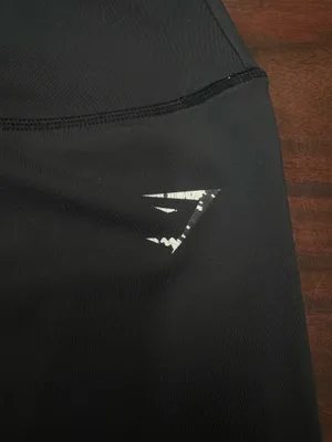 Gymshark Black Athletic Leggings thumbnail 2