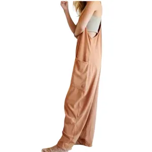 Free People FP Movement Hot Shot One Piece Romper Jumpsuit Toasted Coconut Sz XS thumbnail 2