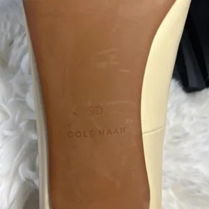 COLE HAAN Women's The Go-to Park Pump Nude Size 9B Closed Toe 65mm thumbnail 5