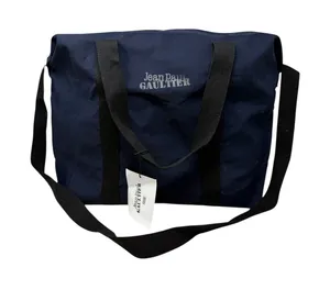 Jean Paul Gaultier Weekender Bag‎ Navy Blue Parfums NWT Travel Tote Duffle thumbnail 1