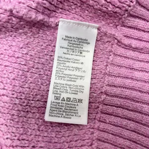 J. Crew Turtleneck Pink Cozy Soft Barbie Winter Sweater‎ Size S thumbnail 9