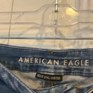American Eagle‎ Distressed Curvy High Rise Shortie Size 18 thumbnail 6