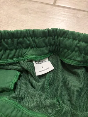 Gymshark Collegiate Graphic Joggers Athletic Green Size Small Women’s NEW thumbnail 4