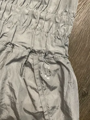Free People The Way Home Smocked-Waist Athletic Shorts Large thumbnail 4