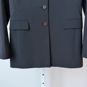Tahari Wool Office Siren Academia Professional Career Blazer 4 Black thumbnail 3