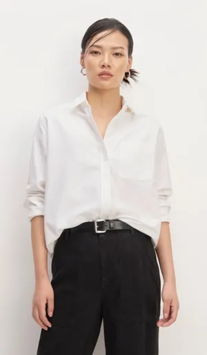 NWT Everlane The Relaxed Oxford Shirt thumbnail 1