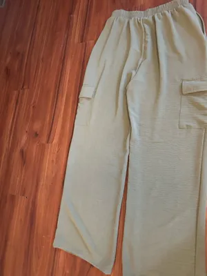 Derek Heart Sage Green Wide-Leg Pants L thumbnail 9