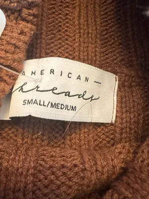 American Threads Striped Ribbed Mock Neck Sweater thumbnail 2