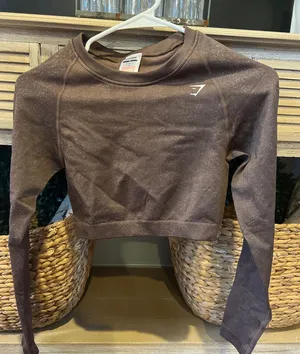 Gymshark Long Crop Sleeve Top thumbnail 1