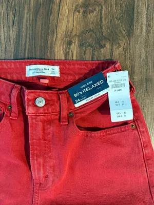 Abercrombie Jeans Relaxed 90s High-Rise thumbnail 2