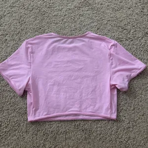 SKIMS Valentine's Collection Fits Everybody Pink Crop Top thumbnail 2