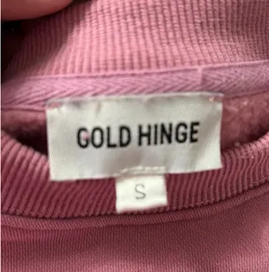 Gold Hinge Sweatshirt Cropped thumbnail 3
