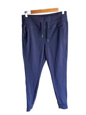 Halara - SoftlyZero Plush High Waisted Drawstring Pocket Leggings Joggers Sz L thumbnail 3