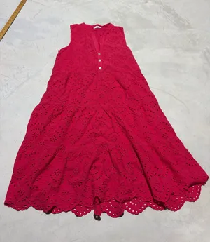 Civico 51 Sleeveless Eyelet cotton Dress medium Italy thumbnail 1