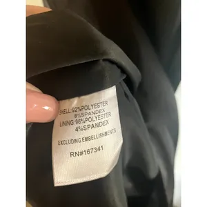 HELLO MOLLY Bet U Wanna Satin Midi Dress Cutout Gown Black Size M US 6 thumbnail 6