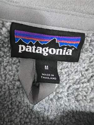 Patagonia Better Sweater Womens Medium‎ Gray Hiking Outdoors 1/4 Zip Gorpcore thumbnail 2