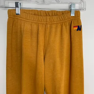 Aviator Nation Faded Golden Ombre Joggers Womens X-Small thumbnail 9