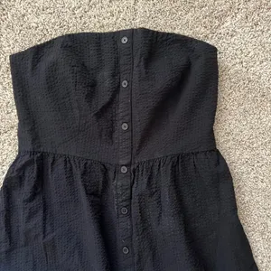 LOFT Beach Button Strapless Maxi Dress size 8 thumbnail 6