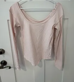 Free people off the shoulder long sleeve  thumbnail 1
