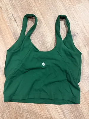 Lululemon Green Tank michigan state  thumbnail 3
