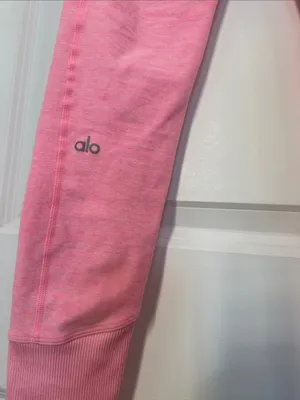 ALO Yoga Alosoft High-waist Lounge Pink Leggings size S thumbnail 5