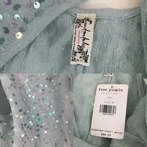 Free People Just Watch Me Slip Dress M thumbnail 7