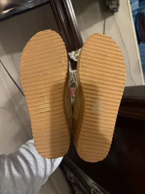 Chelsea Platform Booties Tan Size 8 thumbnail 4