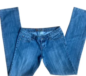 Y2k Wet Seal Low Rise Straight Leg Jeans thumbnail 1