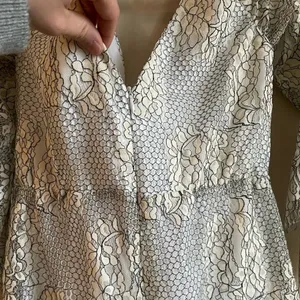 Elliatt white & black lace romper‎ thumbnail 13