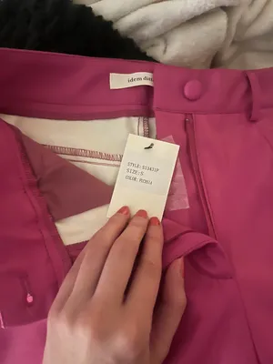 idem Ditto Pink Leather pants thumbnail 5