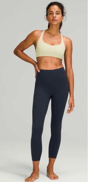Lululemon Instill High-Rise Tight 25 True Navy Yoga‎ Leggings W5DJTS Womens 12 thumbnail 1