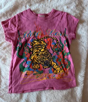 Urban Outfitters Baby Tee Tiger thumbnail 1