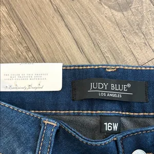 Judy Blue Haven Mid-Rise Thermal Skinny Dark Wash Jeans thumbnail 6