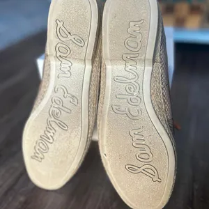 Sam Edelman Boat Shoes Glittery Style Size 10 Womens thumbnail 5