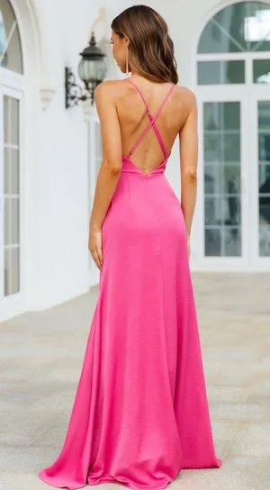 Hello Molly Dear Emilia Princess Aurora Maxi Dress Pink thumbnail 2