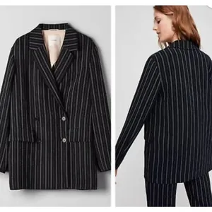 WILFRED x ARITZIA NWOT Cherrelle Pinstripe Double Breasted Blazer Jacket Small thumbnail 3