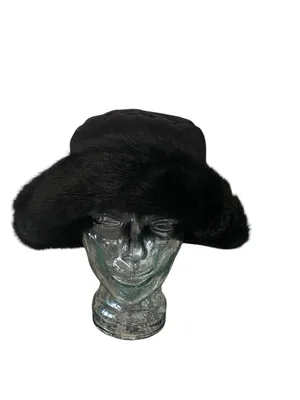 Ultra-Plush Faux suede Fur Bucket Hat 90s Fall Winter streetwear thumbnail 5