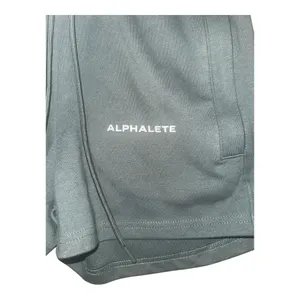 Alphalete Womens Green Essential‎ Core Shorts, XS thumbnail 3