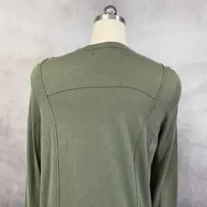 Abercrombie‎ Fitch Cardigan Sweater Women Medium Open Front Soft Layering Earthy thumbnail 7