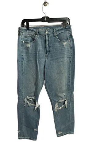 Mom Cropped Jeans Sz 8 thumbnail 1