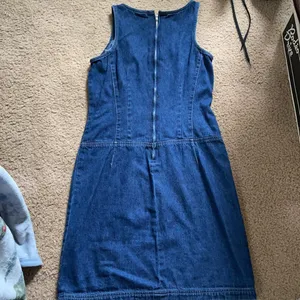 Vintage NY & Co denim jumper thumbnail 2
