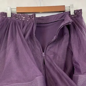 Say Yes To The Dress Mesh Skirt Juniors 11‎ Fairycore Whimsigoth Bling Tutu Glam thumbnail 5